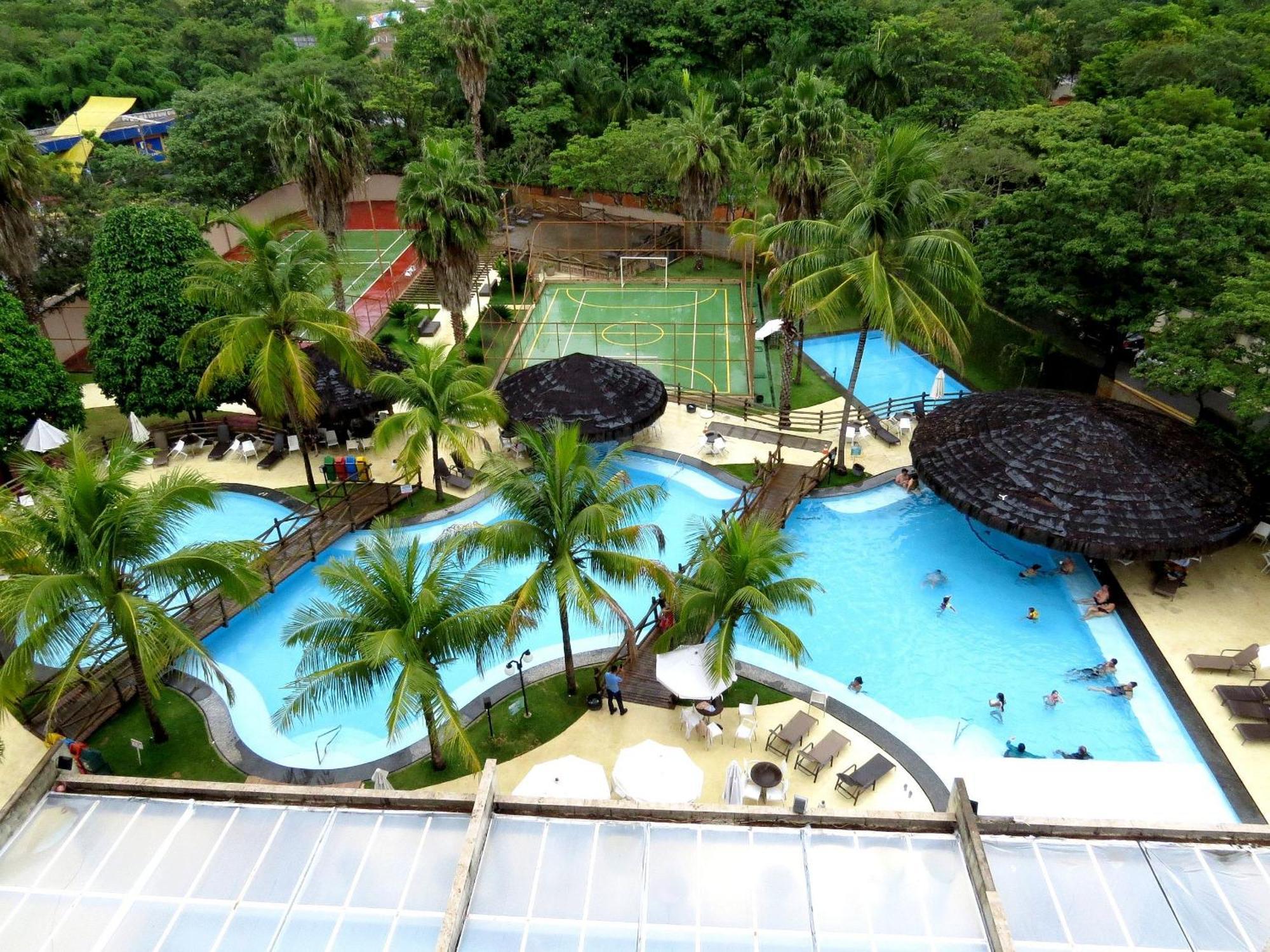 Le Jardin Suites Em Caldas Novas Exterior foto
